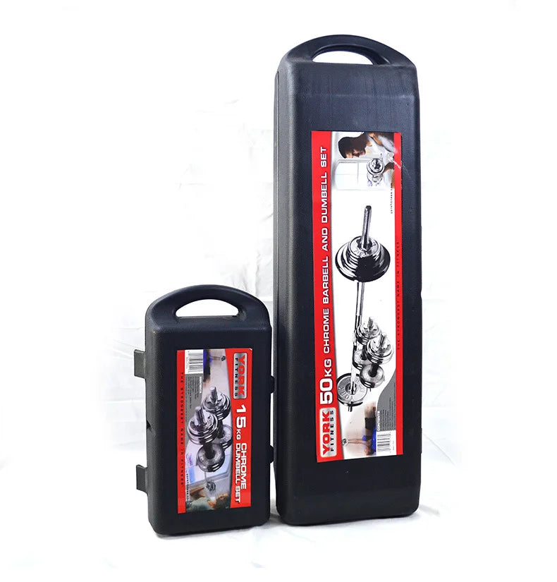 10kg-30kg Gym Home Weightlifting Dumbbells with Box Painted Black Painted Cast Iron Dumbbells Can Be Connected To A Barbell Set.