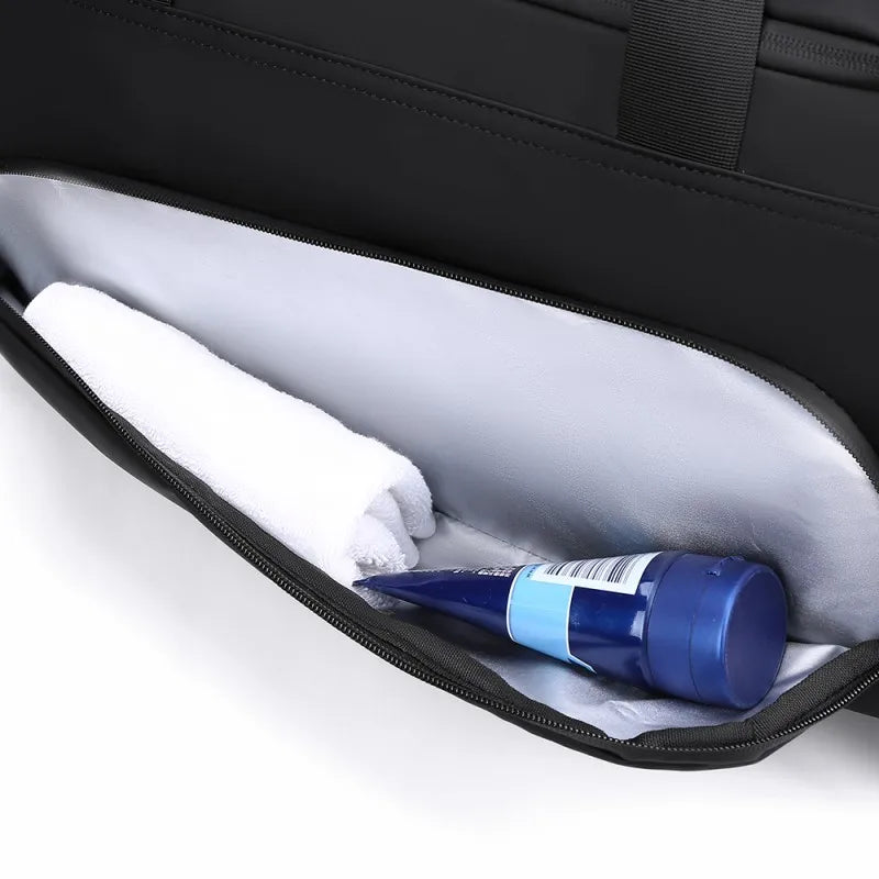 Sports Gym Bag, Large Capacity Handbag,Portable Travel Duffel Bag, Multi-compartment with Shoes Storage,Perfect for Vacation,Gym