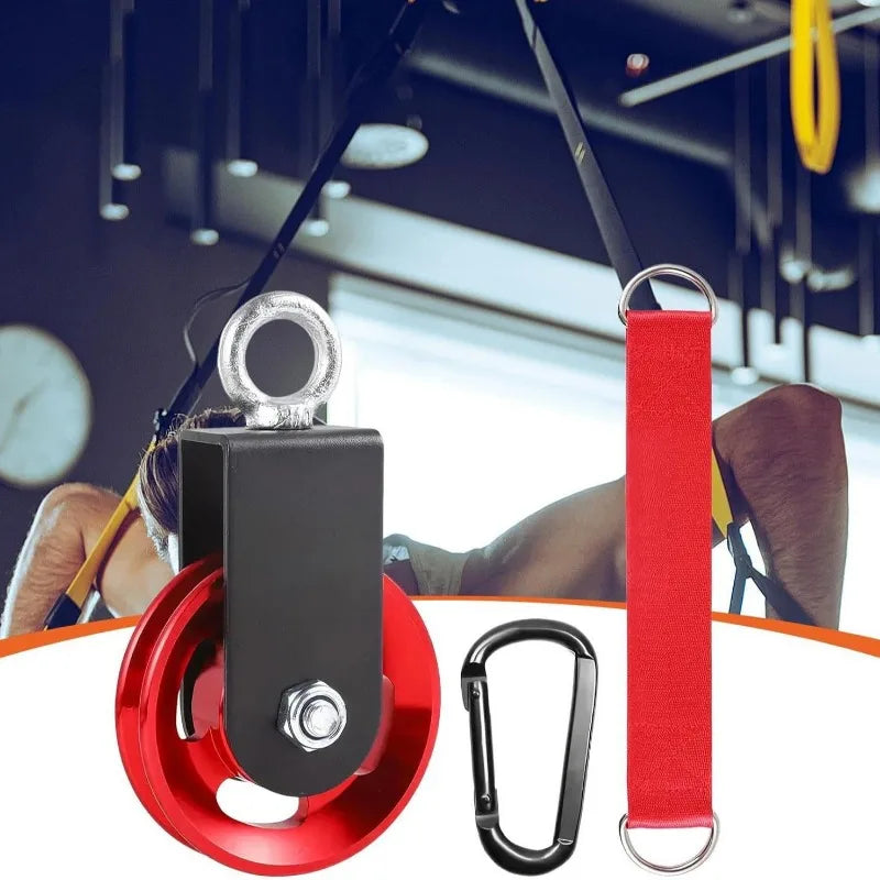 Aluminum Alloy Pulley Set Home Gym Strength Training Accessories Commercial Gym Fitness Equipment Accessories for Lat PullDown