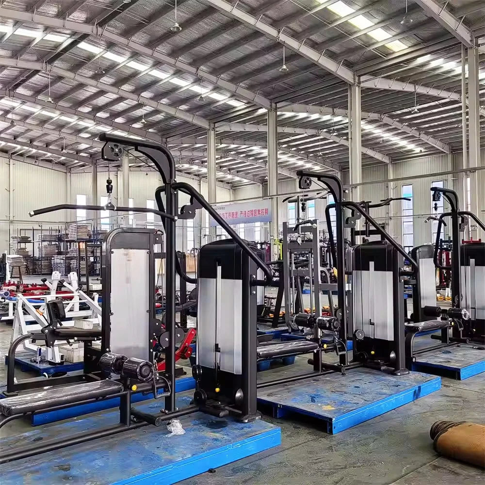 Gym Equipment Pin Loaded Selected Lat Pulldown & Low Row Machine gym