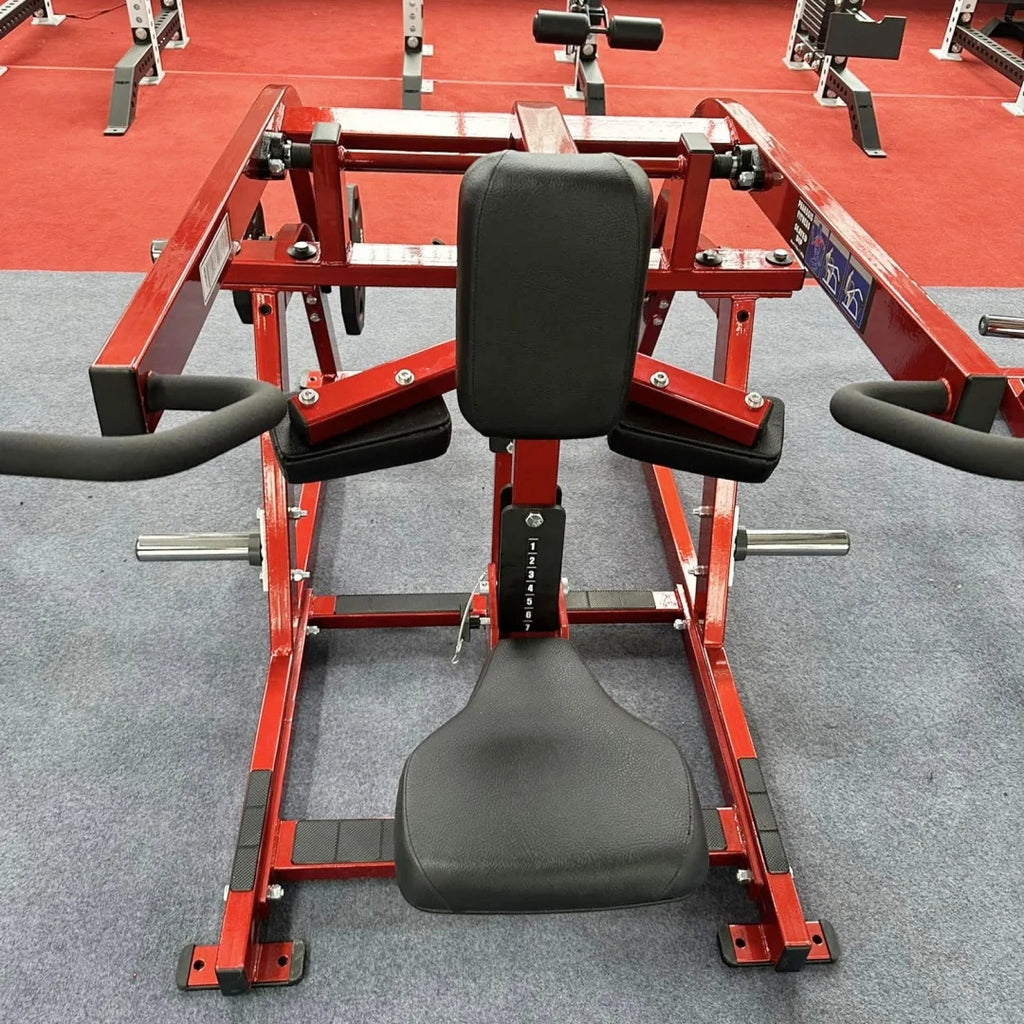 Gym commercial bodybuilding fitness equipment plate loaded seated dip triceps press machine