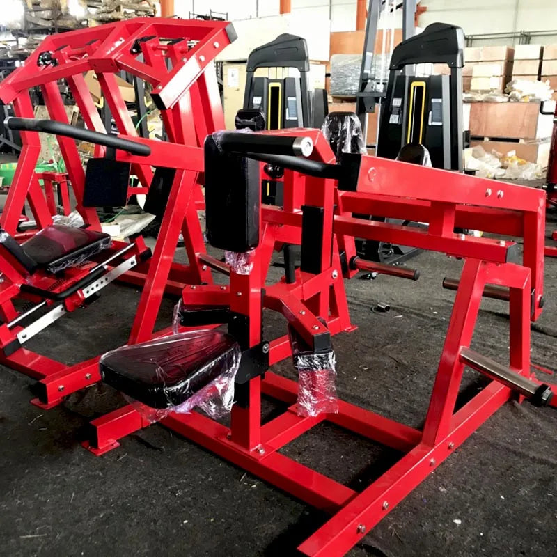 Gym commercial bodybuilding fitness equipment plate loaded seated dip triceps press machine