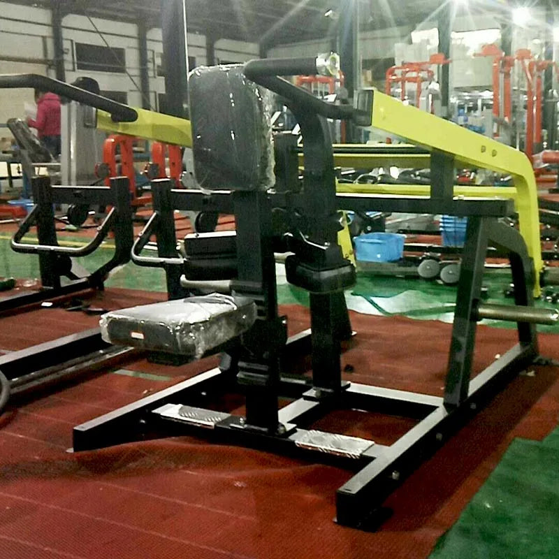 Gym commercial bodybuilding fitness equipment plate loaded seated dip triceps press machine