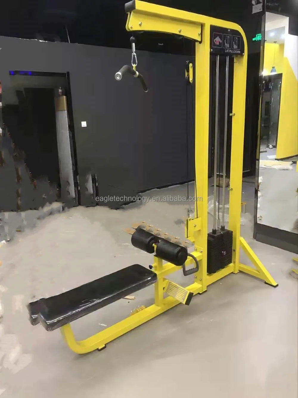 Row Gym Machine Sports Fitness Equipment YG-8008 Hot Sale New Lat Pull Down Low Seated