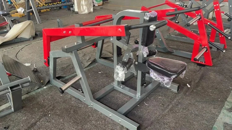 Gym commercial bodybuilding fitness equipment plate loaded seated dip triceps press machine