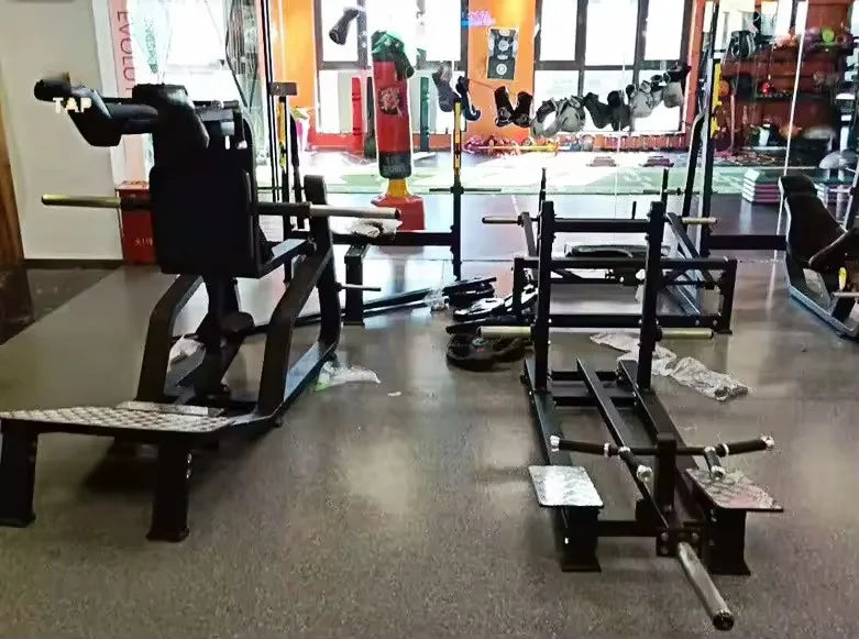 Exercise machine plate loaded commercial gym use professional incline level row T-Bar Rower